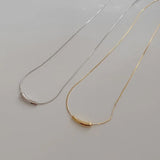 925 Silver Necklace Ins Cold Wind Clavicle Chain