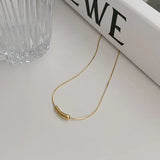925 Silver Necklace Ins Cold Wind Clavicle Chain