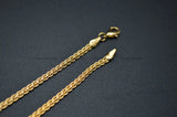 Nickle Plating Twist Necklace Chains 10pc /lot