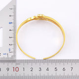 Korea Heart/Moon/Evil Eye Zircon Bangle Women Rhinestones