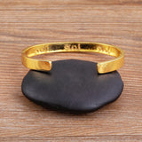 Nidin Light Love Bangles Cubic Zirconia Couple Bracelets