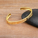 Nidin Light Love Bangles Cubic Zirconia Couple Bracelets