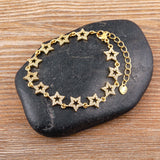 Nidin Arrival Heart Bangle Bracelet for Women Wedding Gift