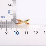 Nidin Punk Style Ear Cuff Earrings for Women X Shape Ear Clips