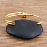 Nidin Spiral Classic Cuff Bangle Vintage Bracelet Sporty Jewelry Gift