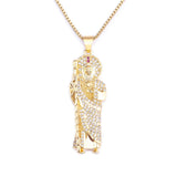 Nidin Classic Grim Reaper Death Antique Pendant Long Chain Necklace Gift
