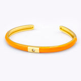 Nidin Candy Geometric CZ Cuff Bangle Women Jewelry Party Gift