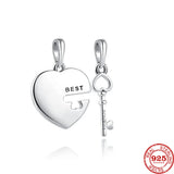 925 Silver Camera Owl High Heels Mom DIY Beads Pendant Charm Bracelet