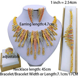 Nigerian Exaggerated Jewelry Set for Women