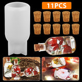 Silicone Mold for Night Light Bottle DIY Epoxy Resin Craft