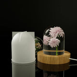 Night Light Cylinder Silicone Mould UV Crystal Epoxy Resin Mold