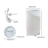 Night Light Ornament Crystal Epoxy Resin Mould Dried Flower Specimen USB Base