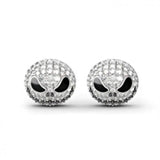 Nightmare Before Christmas Pendant Necklace Crystal Jewelry Gothic Party Skull N