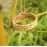 Nilerun Unisex Bamboo Root Rattan Bangle Bracelet