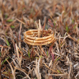 Nilerun Unisex Bamboo Root Rattan Bangle Bracelet