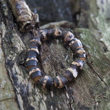Nilerun Adjustable Bamboo Beaded Bracelet for Men and Women