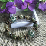 Nine-Eye Tian Zhu Hand String One-Line Tian Zhu Bracelet Men