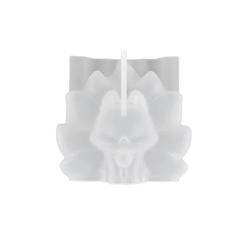 Nine-tailed Fox Silicone Mold for Epoxy Resin Crafts
