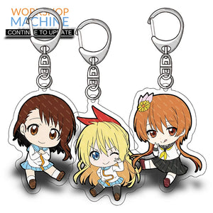 Nisekoi Anime Keychain Aesthetic Resin Japan Accessory Mold