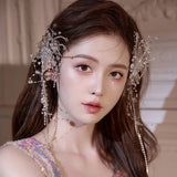 Butterfly Wedding Headband Hairpins Seaside Holiday Party Hairwear