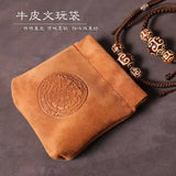 Niupiwen Play Bag Walnut Storage Bag High-grade Jade Jewelry Storage