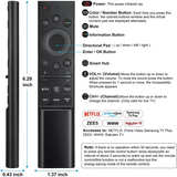 Universal Smart TV Remote Control with Infrared, Video, TV Plus