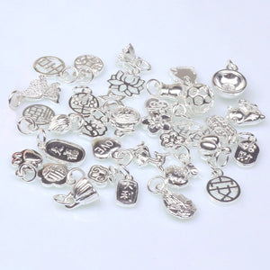 14K 18K Gold-Filled Charms Butterfly Deer Rabbit Cat Paw Pendant 10pcs/Lot