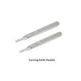 Surgical Scalpel Handle Stainless Steel Fits Blade Hilt Engraving Hand Tools