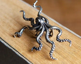 925 Silver Octopus Ear Cuff Punk Rock Retro Clip Earring