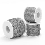 Stainless Steel Chain DIY Jewelry Making 10M O Shape Cross Chains