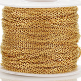 Stainless Steel Chain DIY Jewelry Making 10M O Shape Cross Chains
