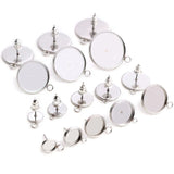 Stainless Steel Earring Studs for DIY Jewellery Making