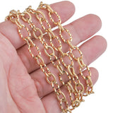 Stainless Steel Twist Cable Chain for Jewelry Making 1M