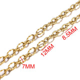 Stainless Steel Twist Cable Chain for Jewelry Making 1M