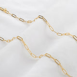 1m 4.5x11mm Copper Chain Cable DIY Necklace Bracelet Anklet Jewelry Making
