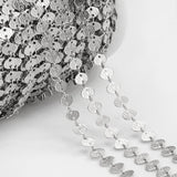 Stainless Steel Love Heart Chains for Necklace Bracelet - No Fade 2M 1M