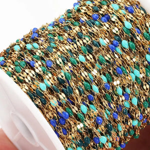 Stainless Steel Enamel Chains for Jewelry Making