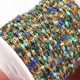 Stainless Steel Enamel Chains for Jewelry Making