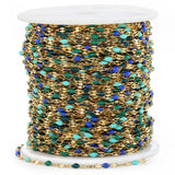 Stainless Steel Enamel Chains for Jewelry Making