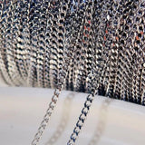 2m Stainless Steel Chains for Jewelry Making Supplies DIY Accessories