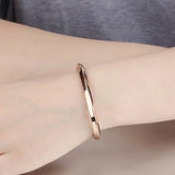 Stainless Steel Couple Cuff Bracelets & Bangles