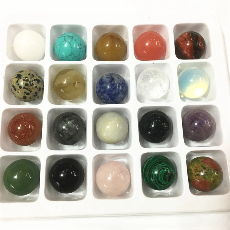 20mm Stone Beads For Jewelry Making 20pcs/lot