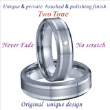 6mm Tungsten Carbide Wedding Band Ring for Men and Women