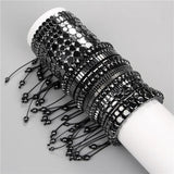 Non-Magnetic Hematite Bracelet for Weight Loss Therapy