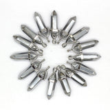 Natural Stone Pillar Point Pendulum Healing Pendants 12pcs/lot