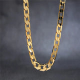 18K Plated 20 Inch 8MM Chain Necklace for Men