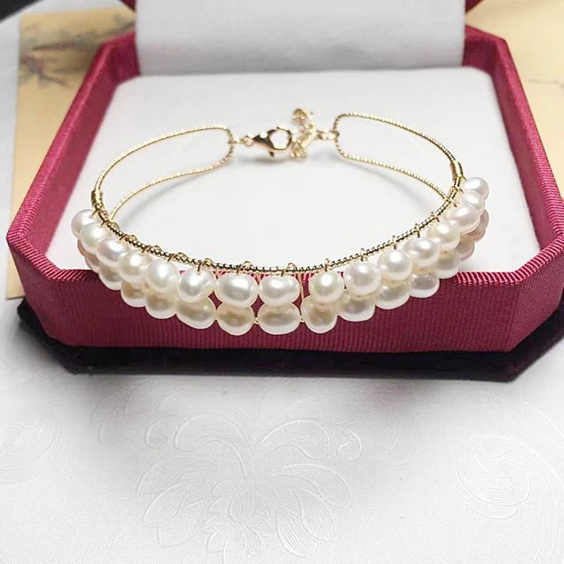 Noble Freshwater Pearl Bracelet for Women