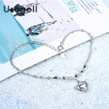 925 Sterling Silver Anklet Round Beads Anklets For Women