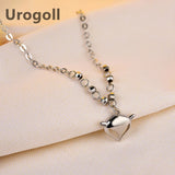 925 Sterling Silver Anklet Round Beads Anklets For Women