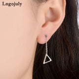 925 Sterling Silver Women Drop Earrings Wedding Anniversary Party